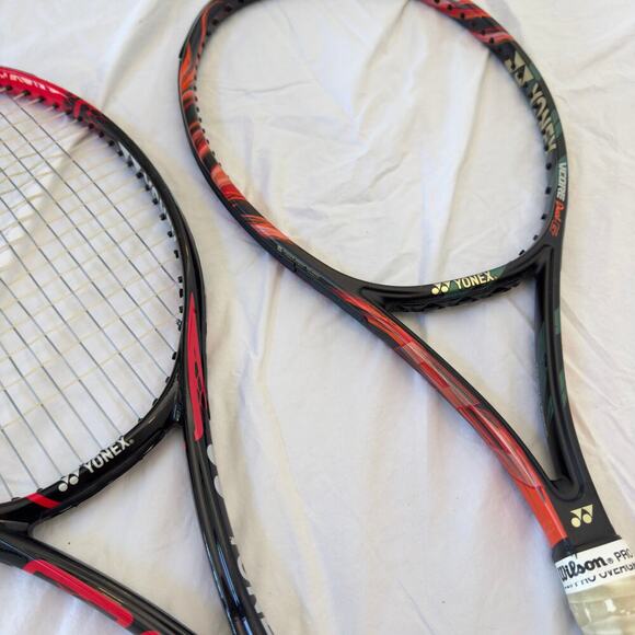 Yonex (2) Tennis Racquets Isometric Micro Core Black VCORE DUEL G / VCORE SV 98 - Picture 9 of 16